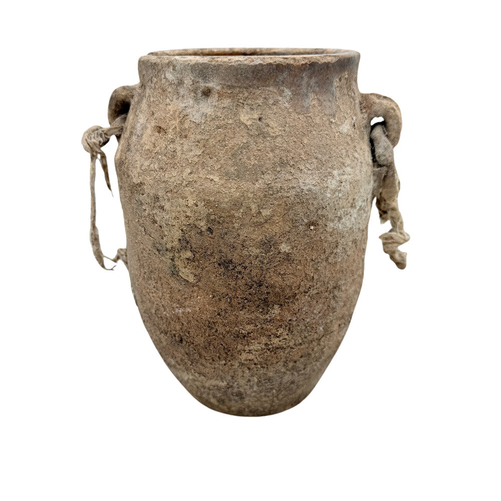 Antique Moroccan Terracotta Vessel - Small - Berbere Imports
