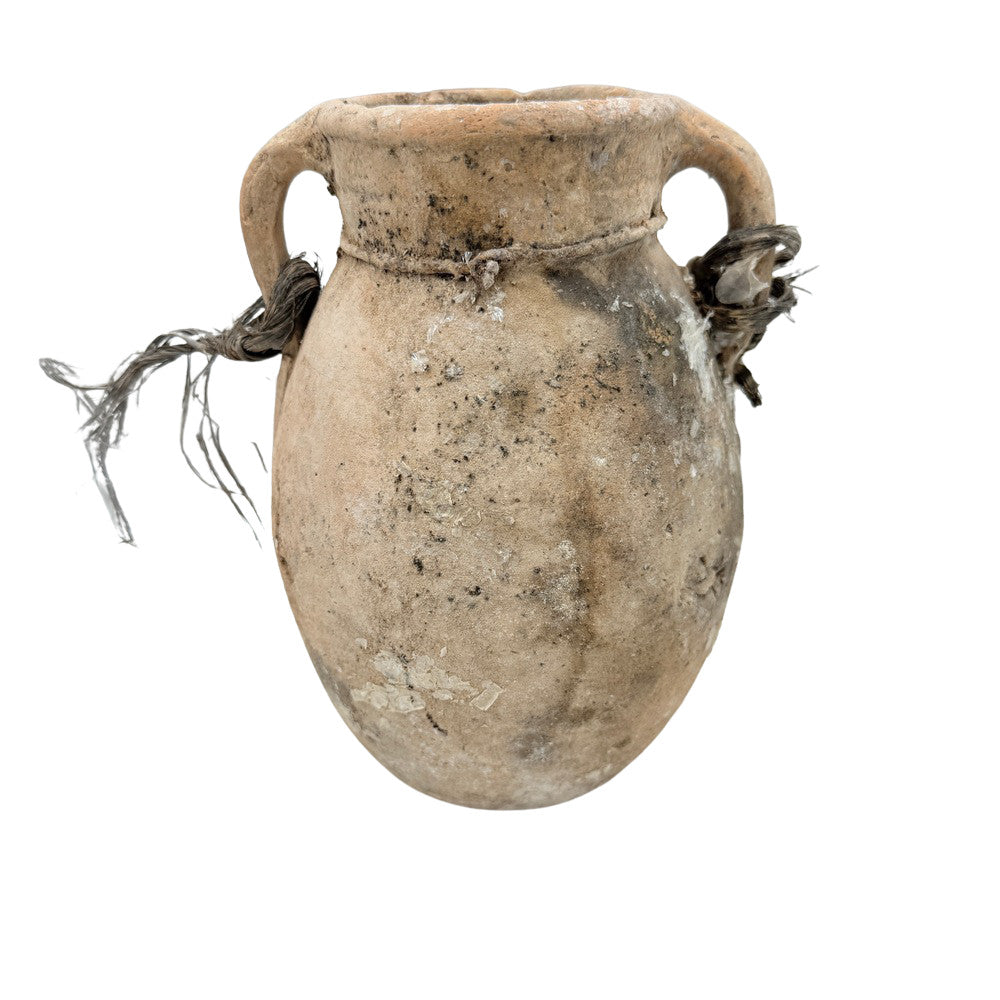 Antique Moroccan Terracotta Vessel - Small - Berbere Imports