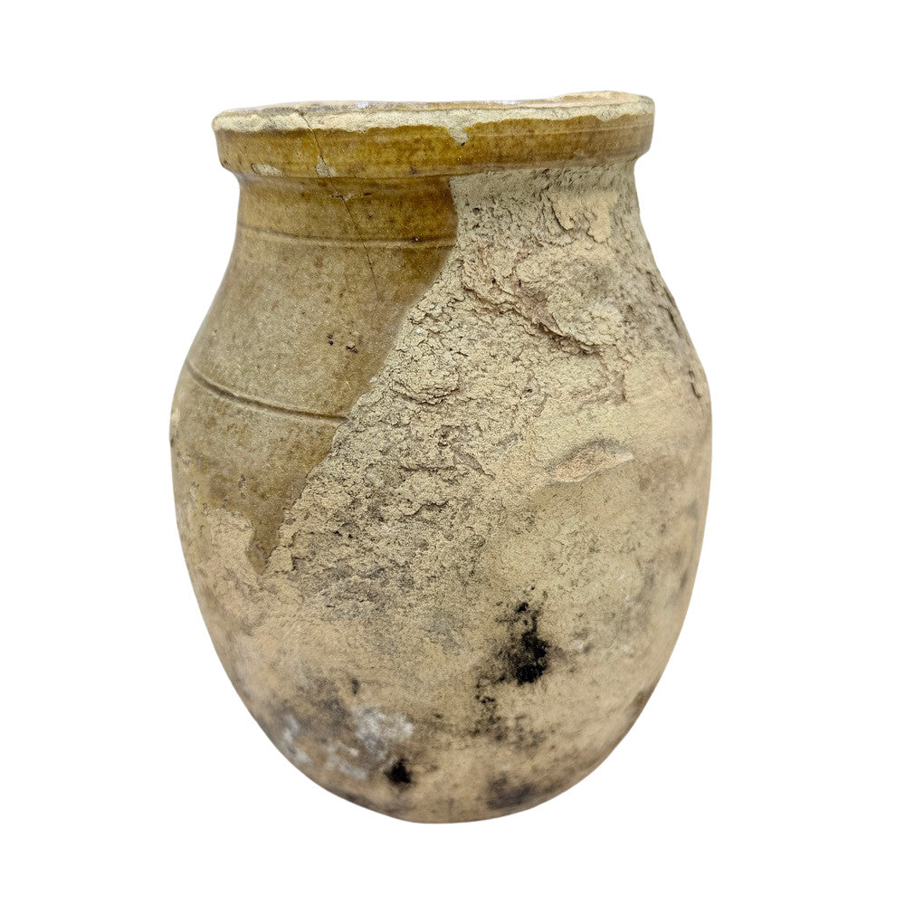 Antique Moroccan Terracotta Vessel - Small - Berbere Imports