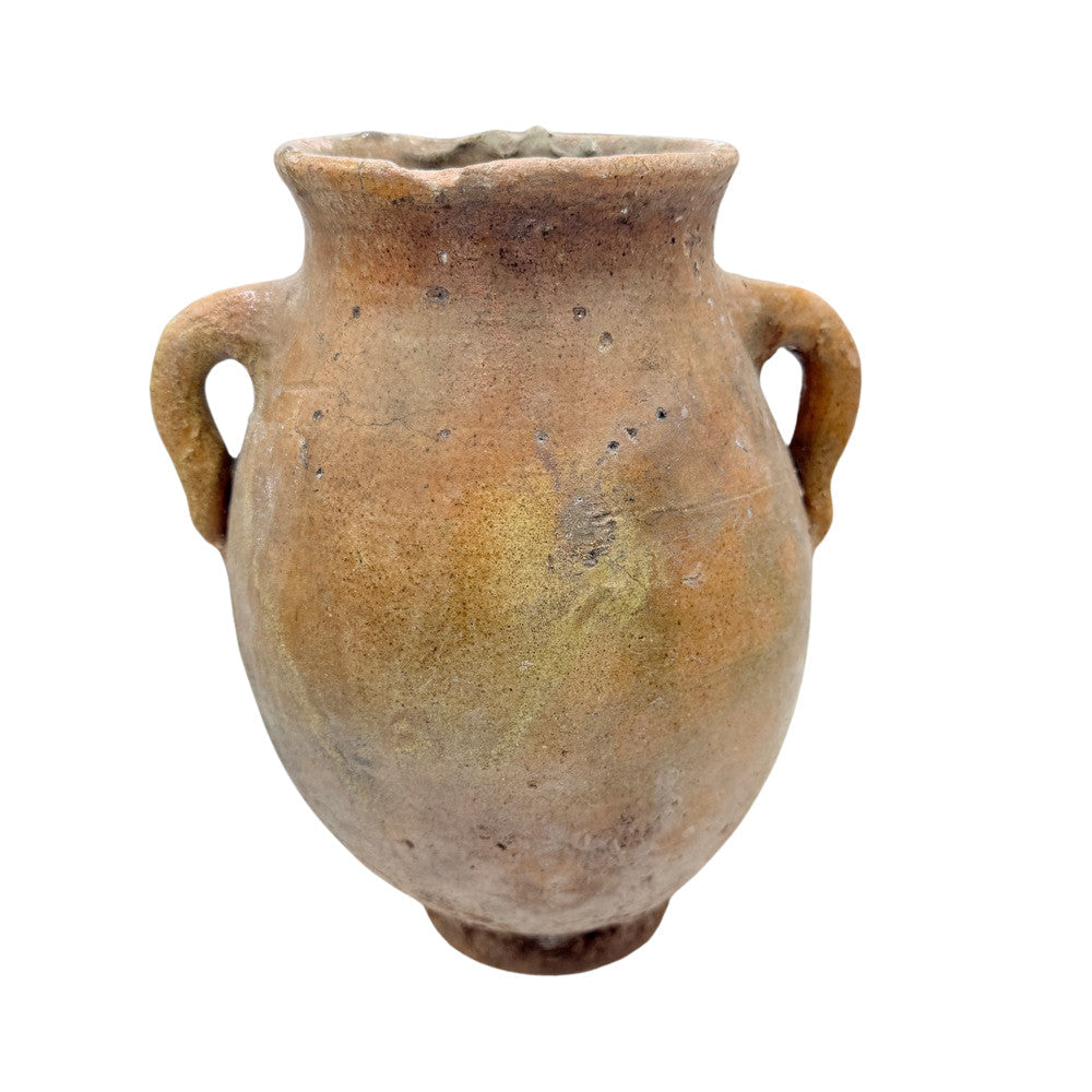 Antique Moroccan Terracotta Vessel - Small - Berbere Imports