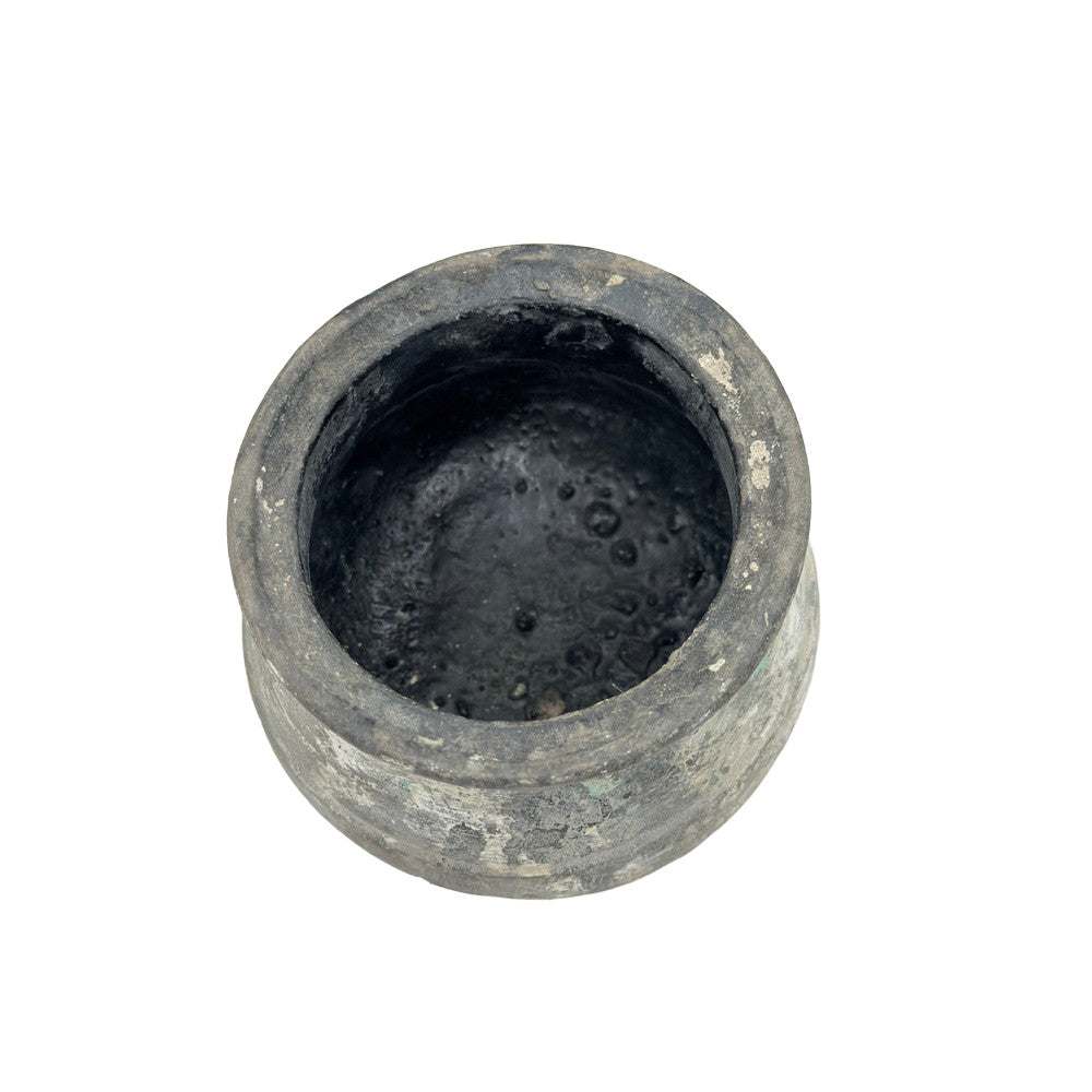 Indian Grey Clay Pot - Berbere Imports