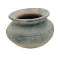Indian Gray Clay Pot - Berbere Imports
