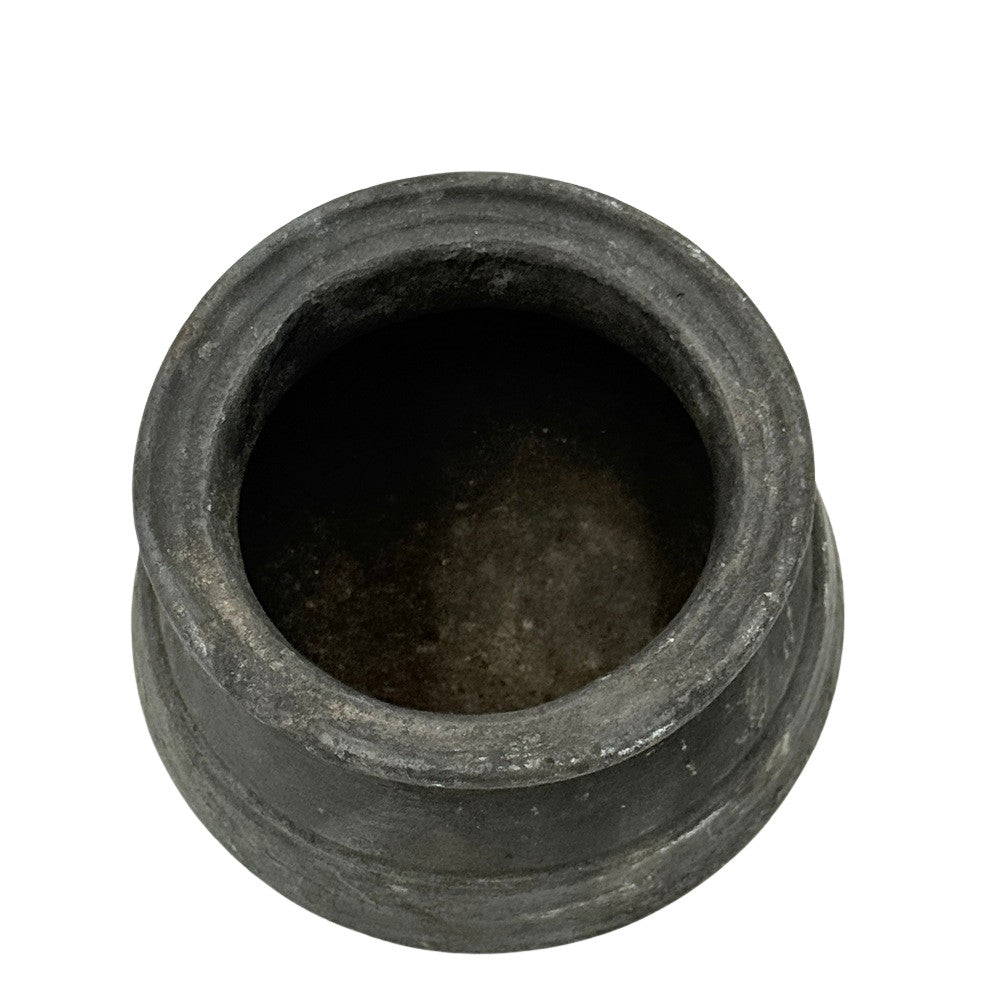 Indian Grey Clay Pot - Berbere Imports