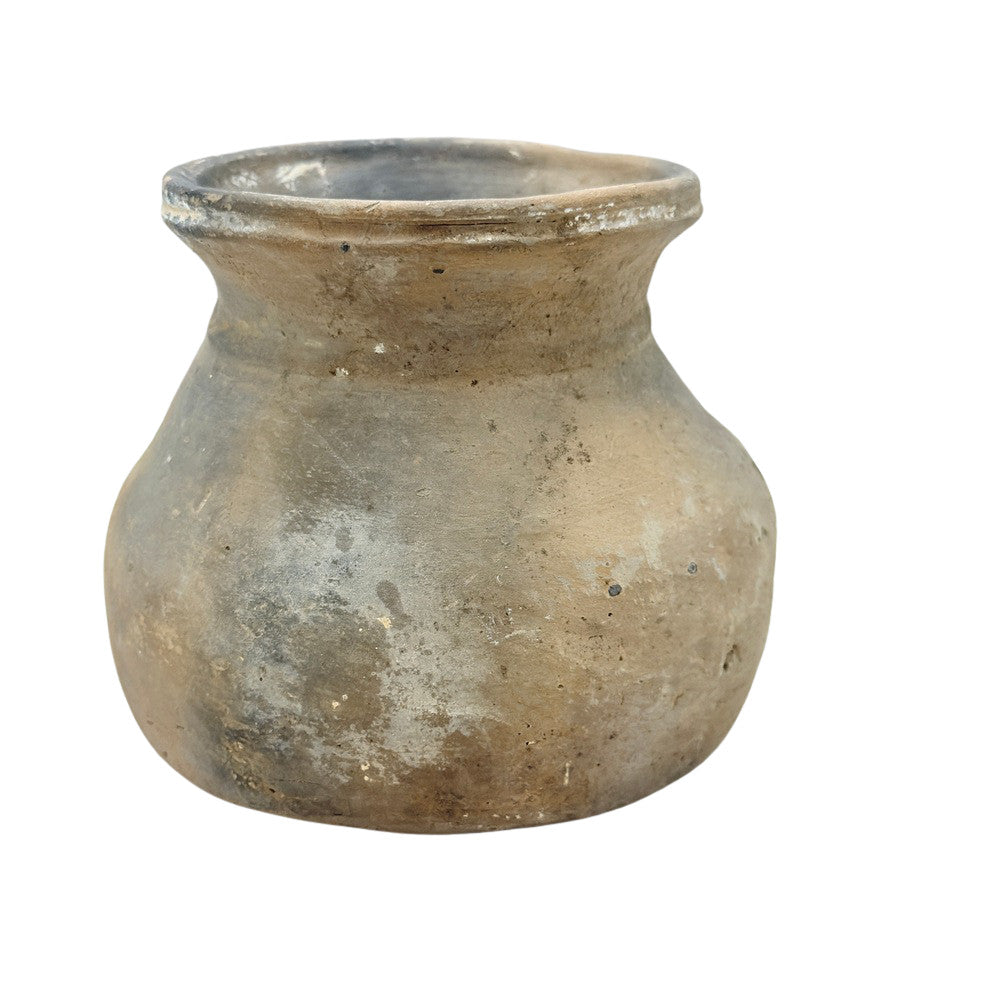 Indian Grey Clay Pot - Berbere Imports