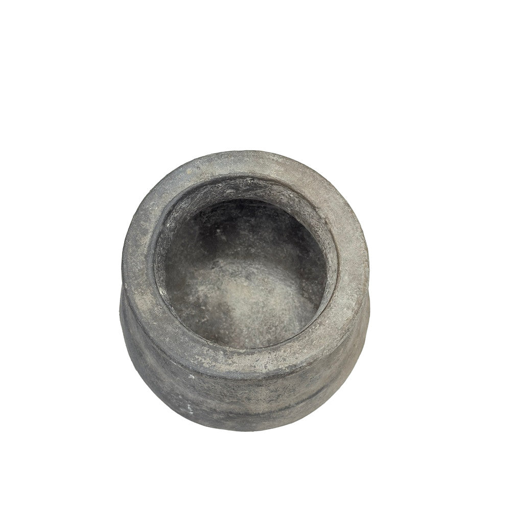 Indian Gray Clay Pot - Berbere Imports