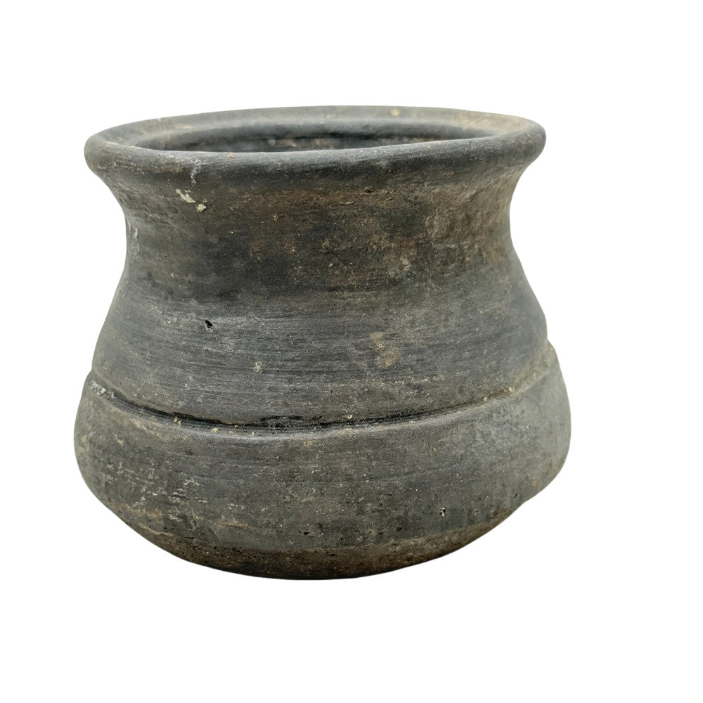 Indian Gray Clay Pot - Berbere Imports
