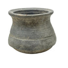 Indian Gray Clay Pot - Berbere Imports