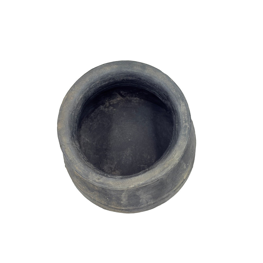 Indian Gray Clay Pot - Berbere Imports