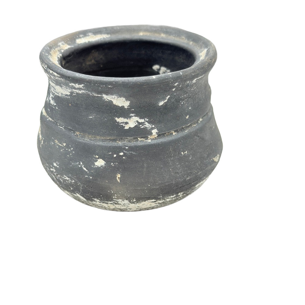 Indian Gray Clay Pot - Berbere Imports