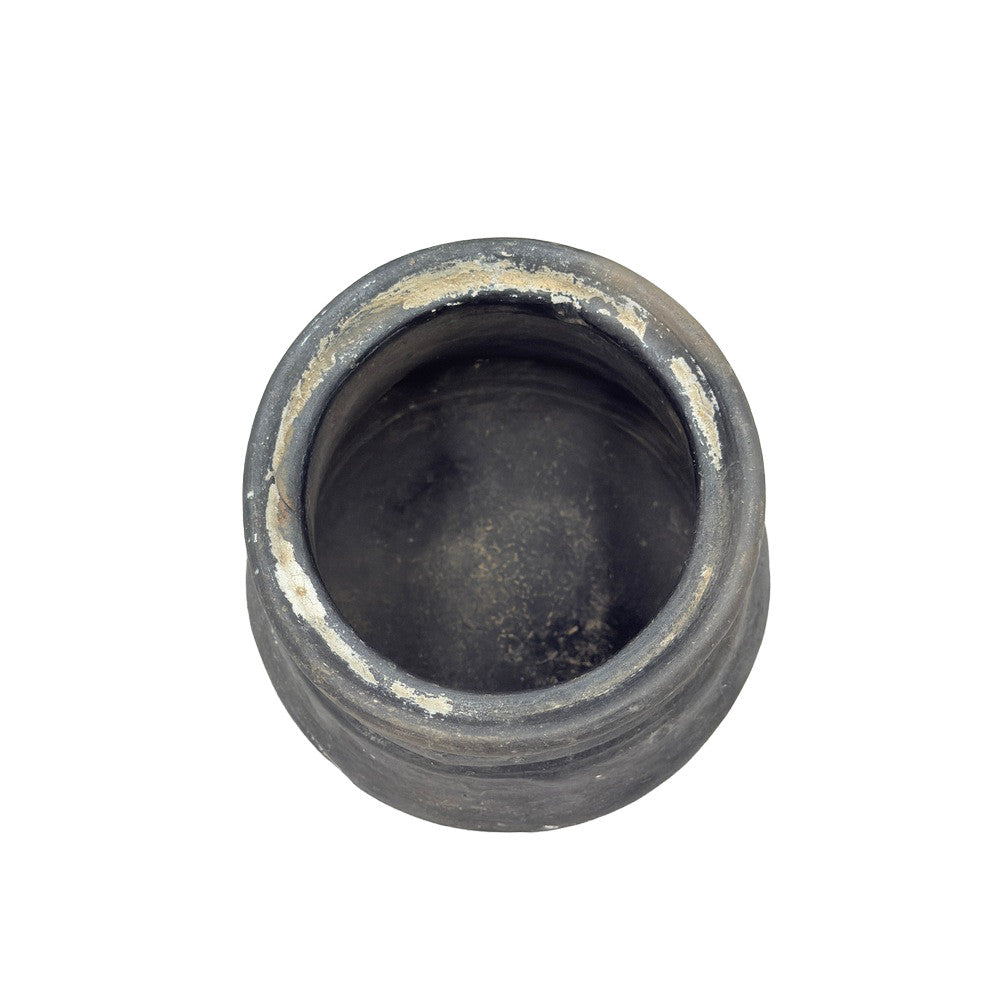 Indian Grey Clay Pot - Berbere Imports