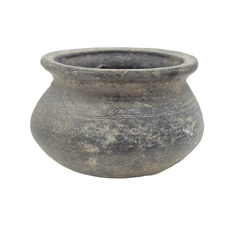Indian Grey Clay Pot - Berbere Imports