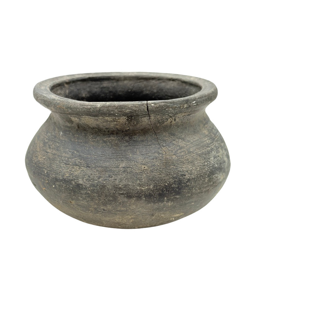 Indian Grey Clay Pot - Berbere Imports