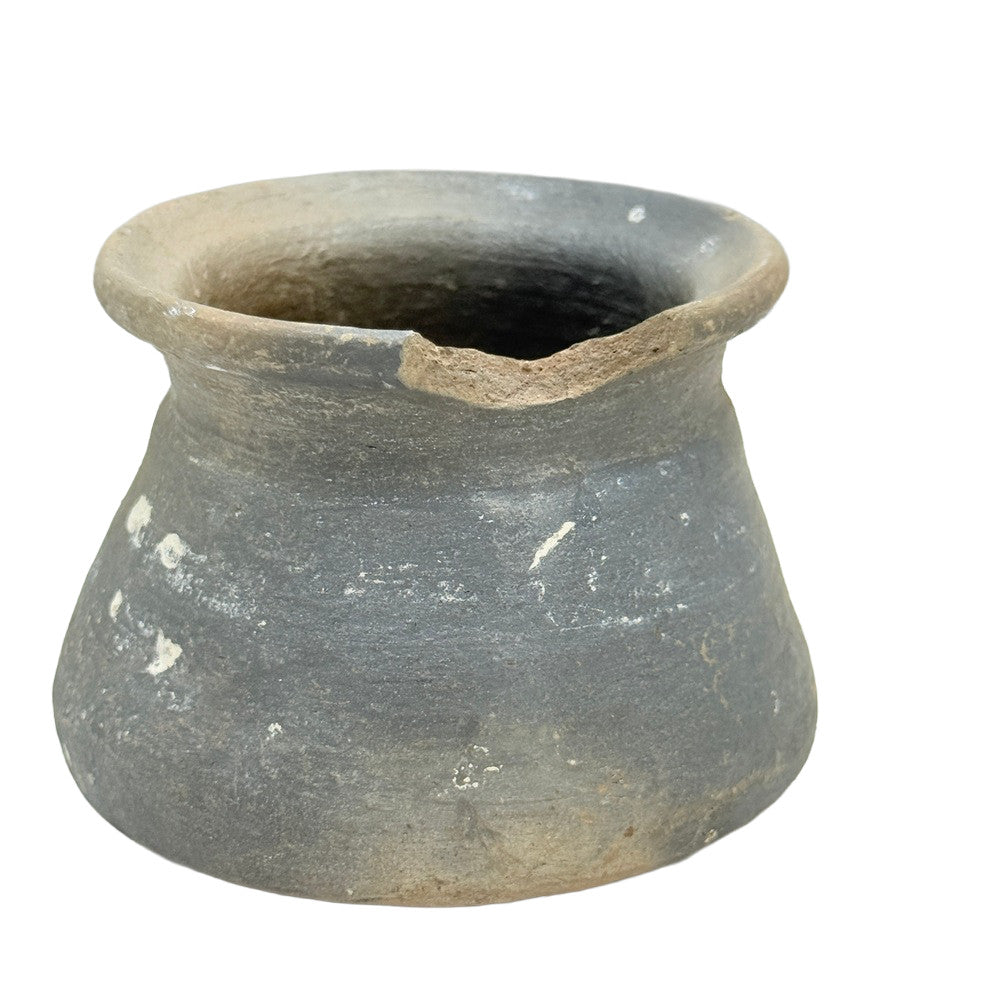 Indian Grey Clay Pot - Berbere Imports