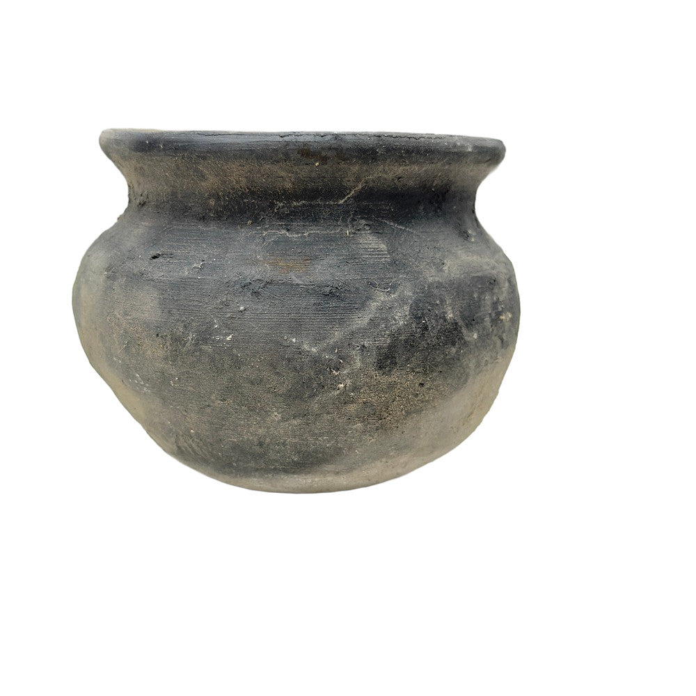 Indian Grey Clay Pot - Berbere Imports