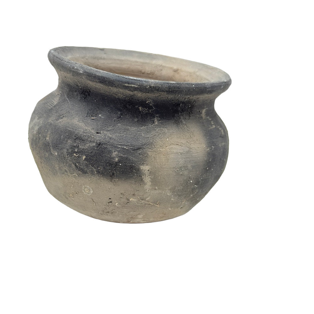 Indian Grey Clay Pot - Berbere Imports