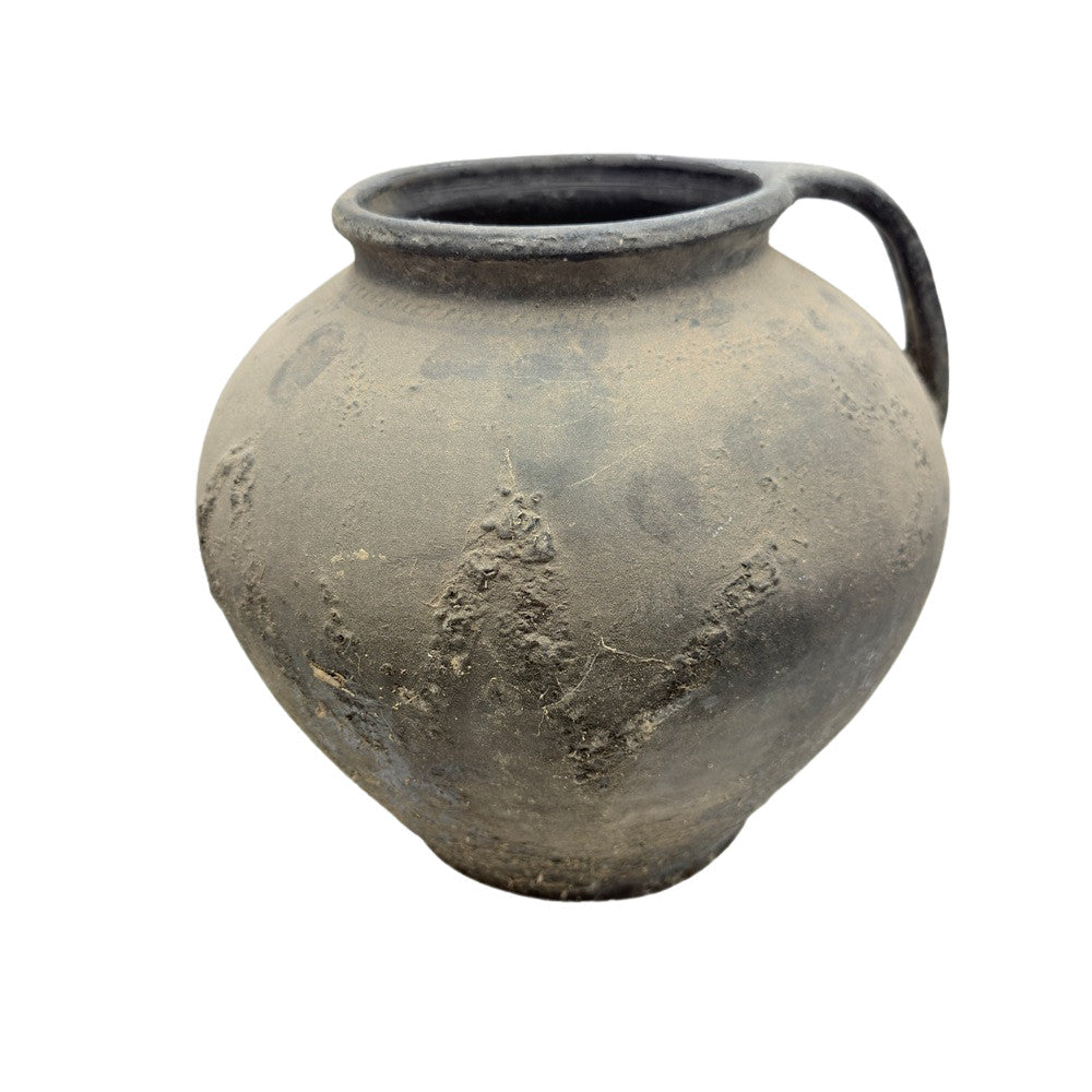 Vintage Moldovan Terracotta Vessel - Berbere Imports
