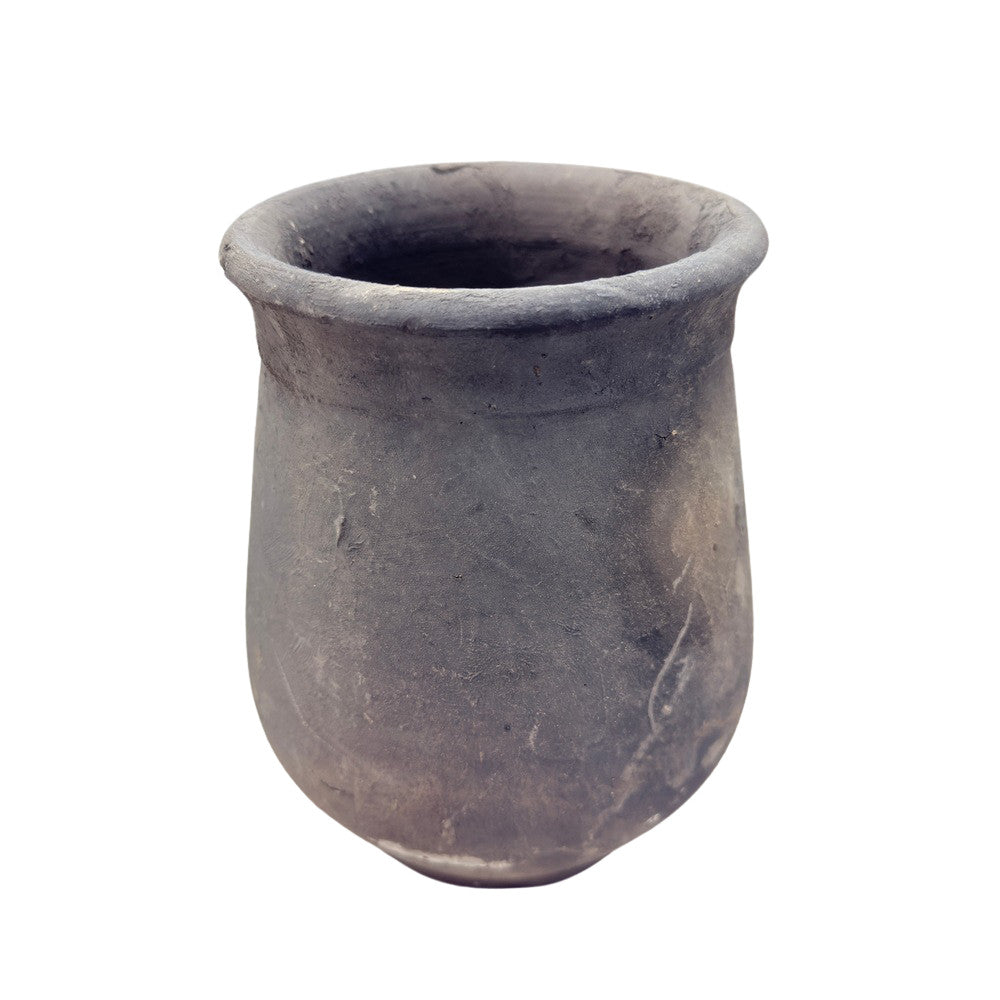Egyptian Black Terracotta Vessel - Berbere Imports
