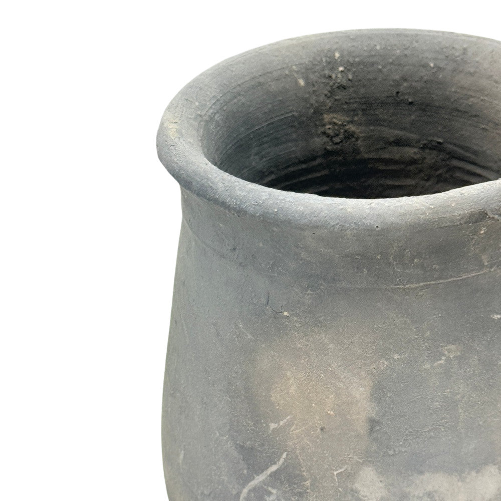Egyptian Black Terracotta Vessel - Berbere Imports