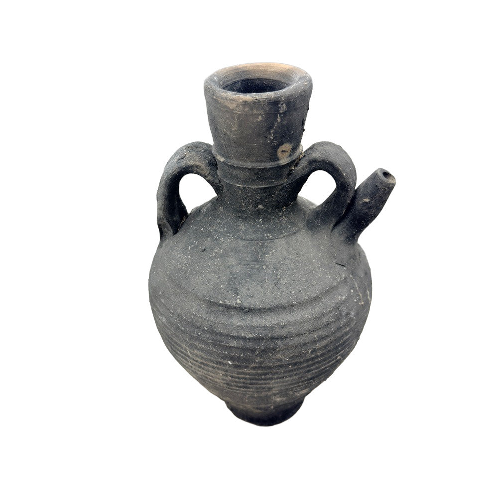 Egyptian Black Terracotta Vessel - Berbere Imports