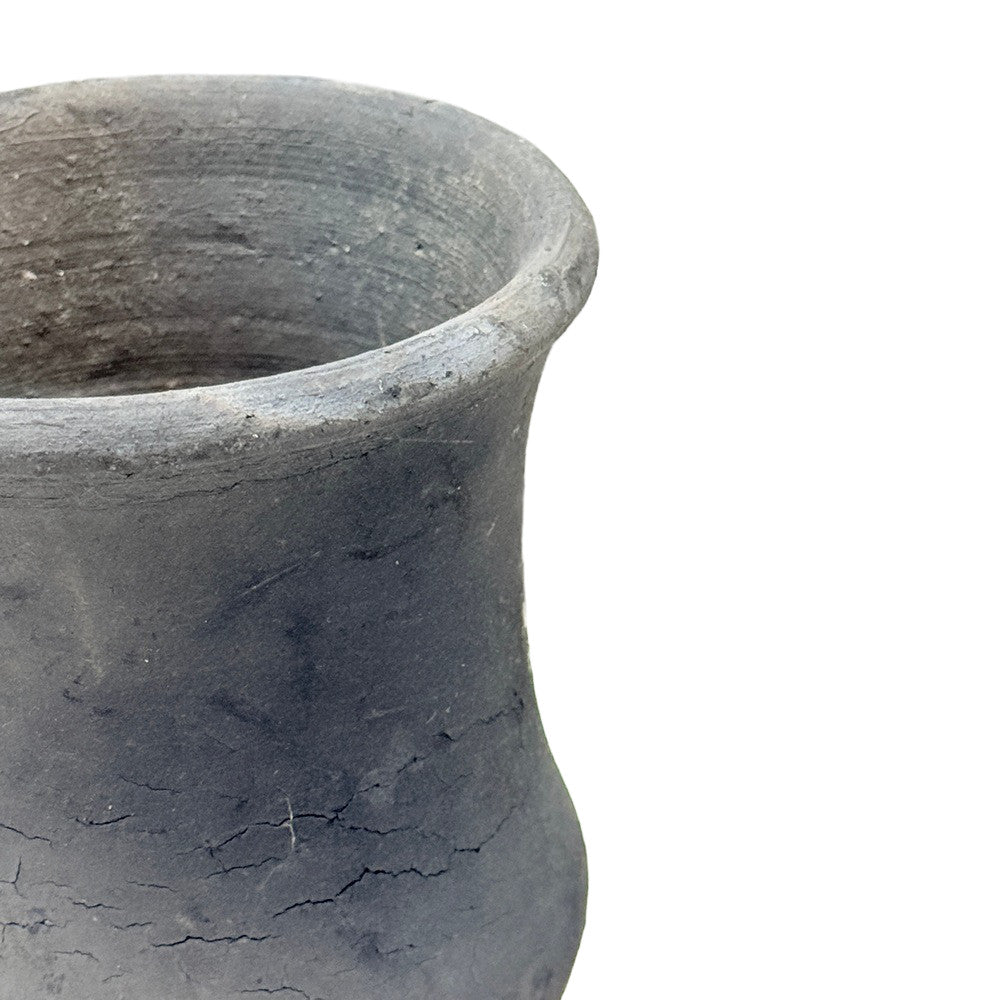 Egyptian Black Terracotta Vessel - Berbere Imports