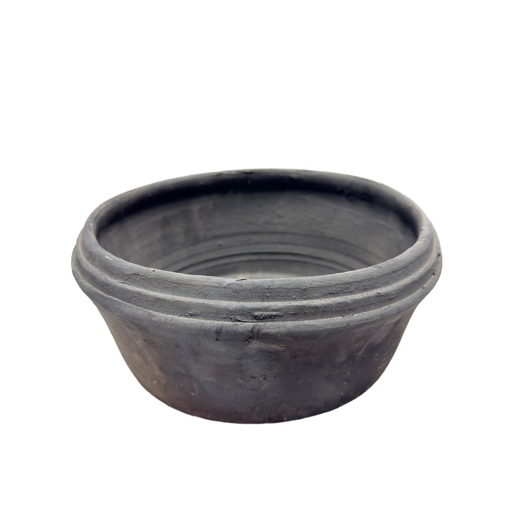 Egyptian Black Terracotta Vessel - Berbere Imports
