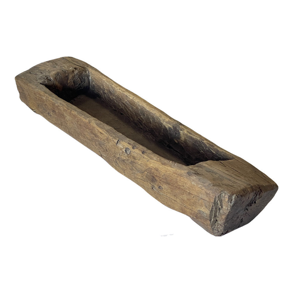 Vintage Indian Wooden Trough - Berbere Imports