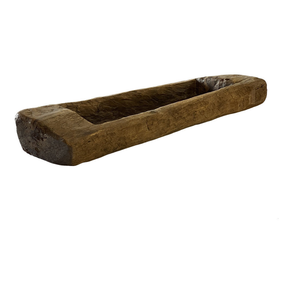 Vintage Indian Wooden Trough - Berbere Imports