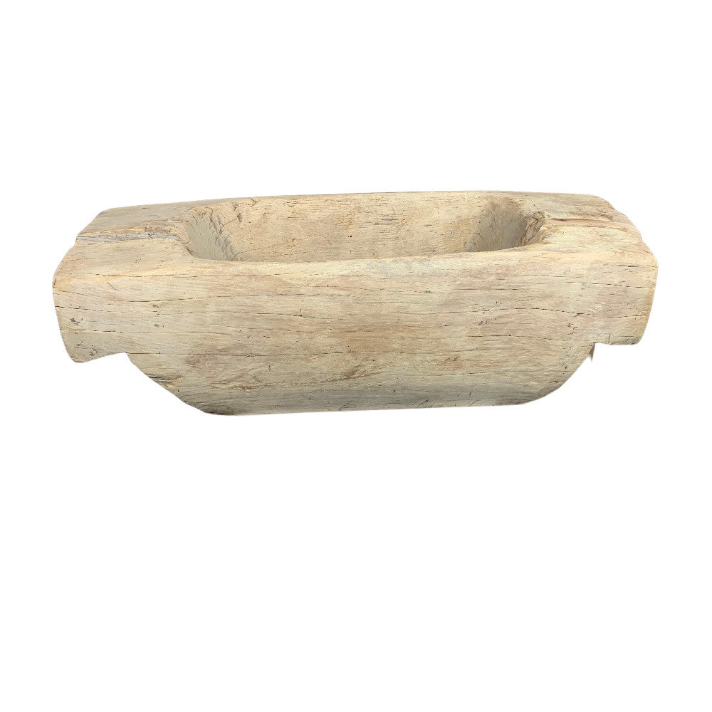 Vintage Indonesian Wooden Trough - Berbere Imports