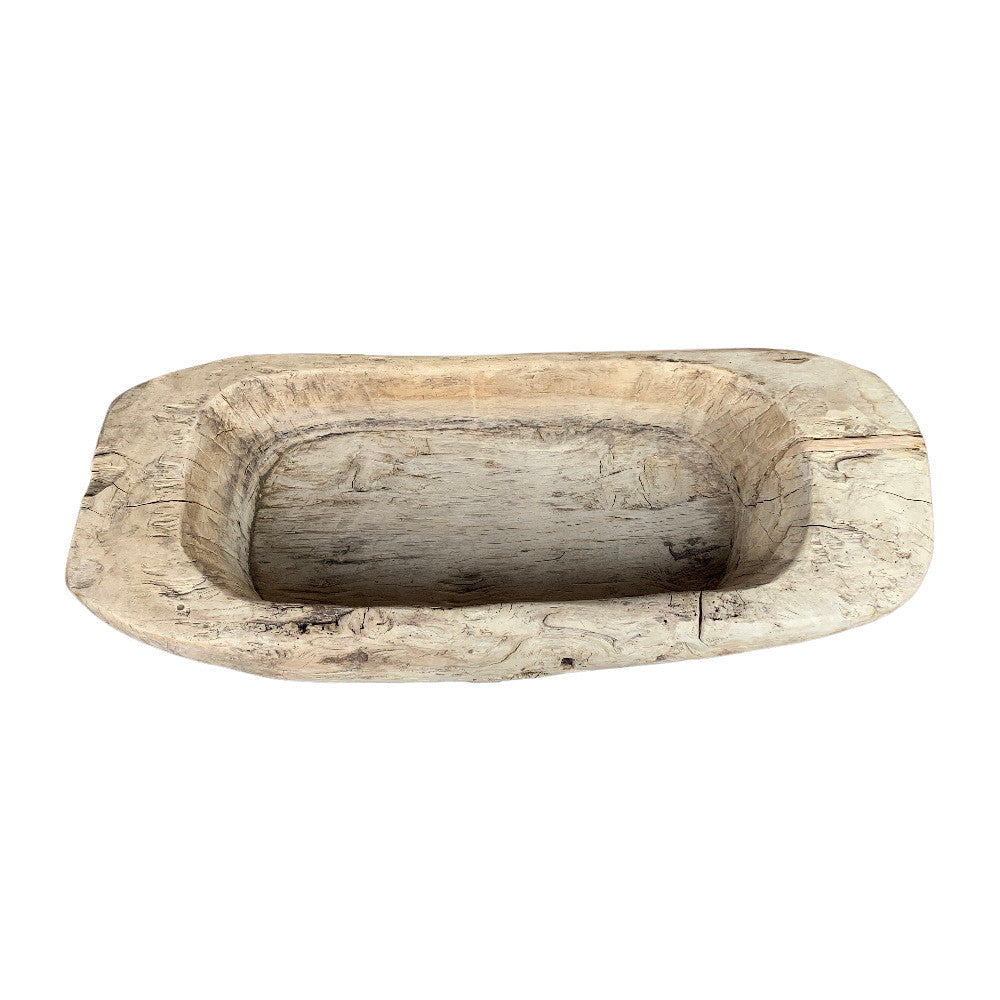 Vintage Indonesian Wooden Trough - Berbere Imports