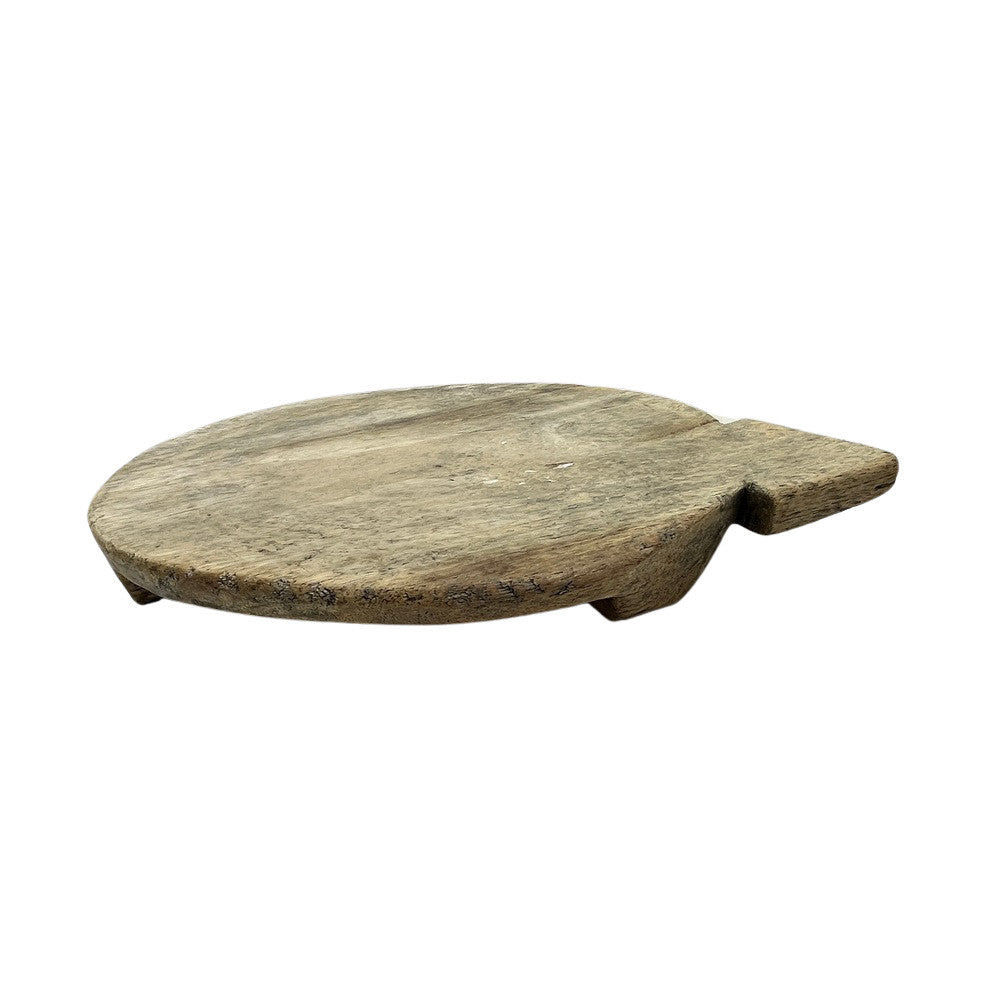 Vintage Indian Chapati Board - Berbere Imports