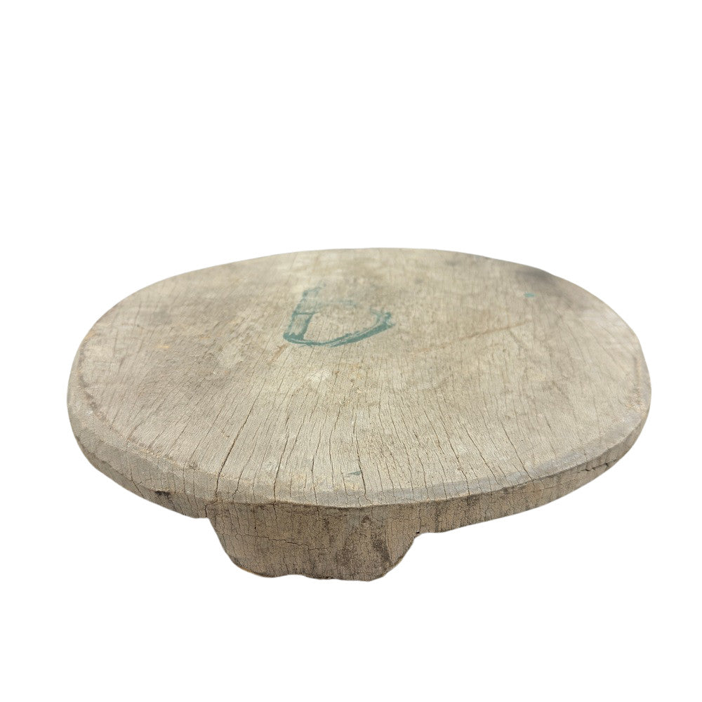 Vintage Indian Chapati Board - Berbere Imports
