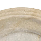 Ribbed Oval Marble Tray - Berbere Imports