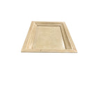 Rectangular Ribbed Marble Tray - Berbere Imports