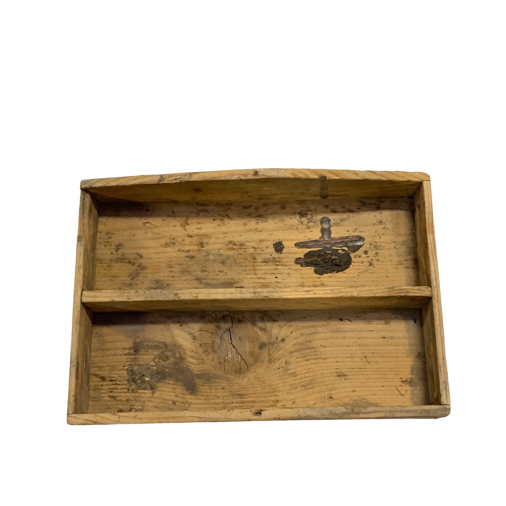 Antique Farmhouse Compartment Tray - Berbere Imports