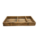 Antique Farmhouse Compartment Tray - Berbere Imports