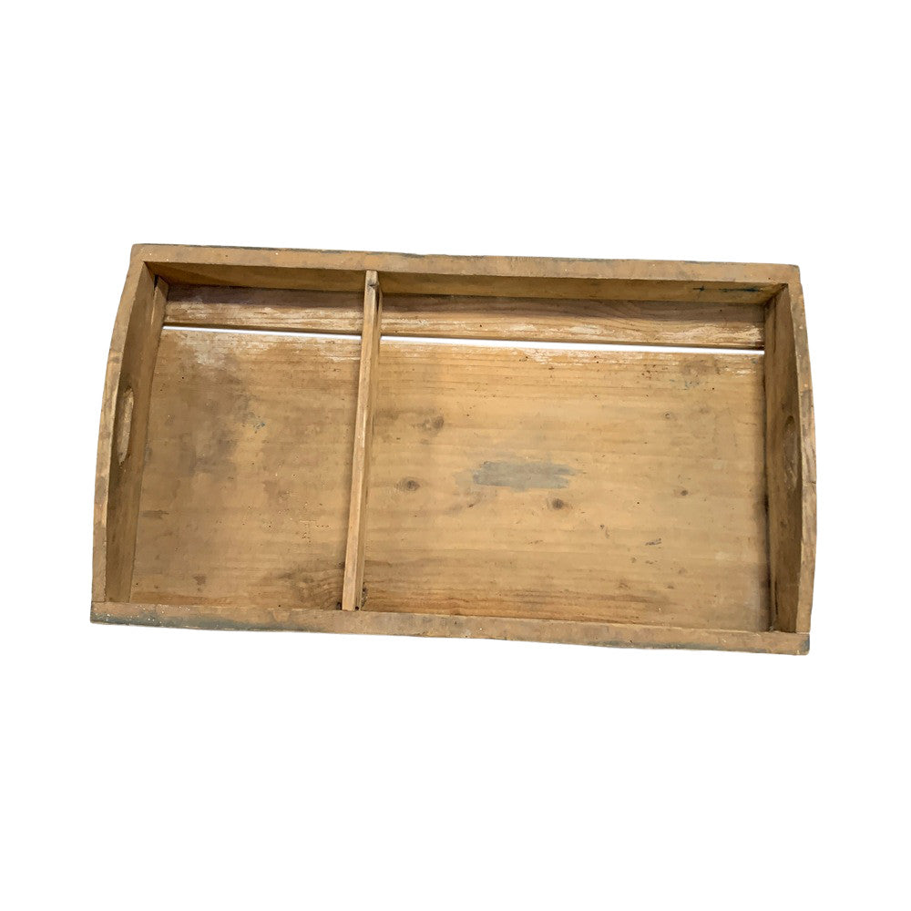 Antique Farmhouse Compartment Tray - Berbere Imports