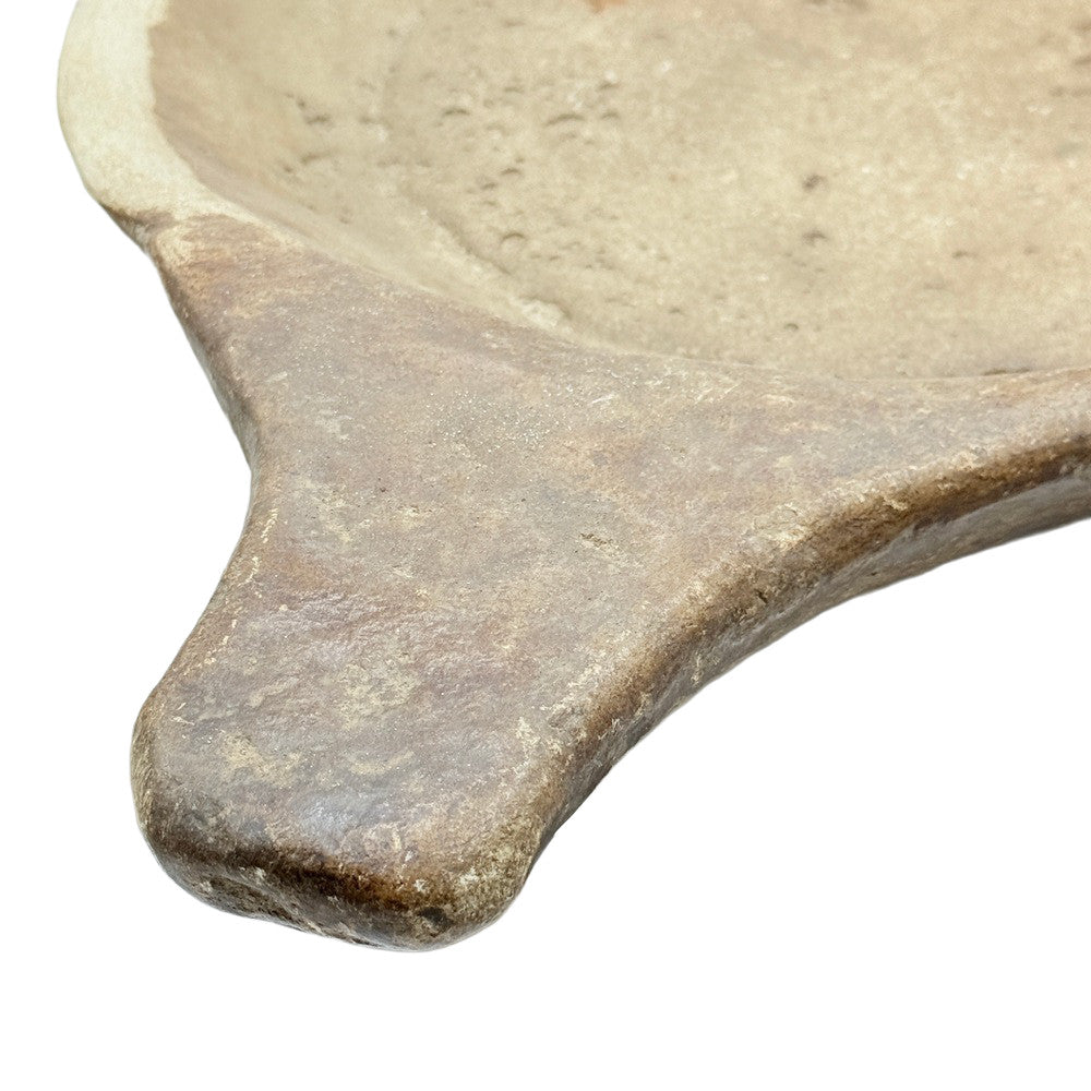 Vintage Stone Plate With Handle - Berbere Imports
