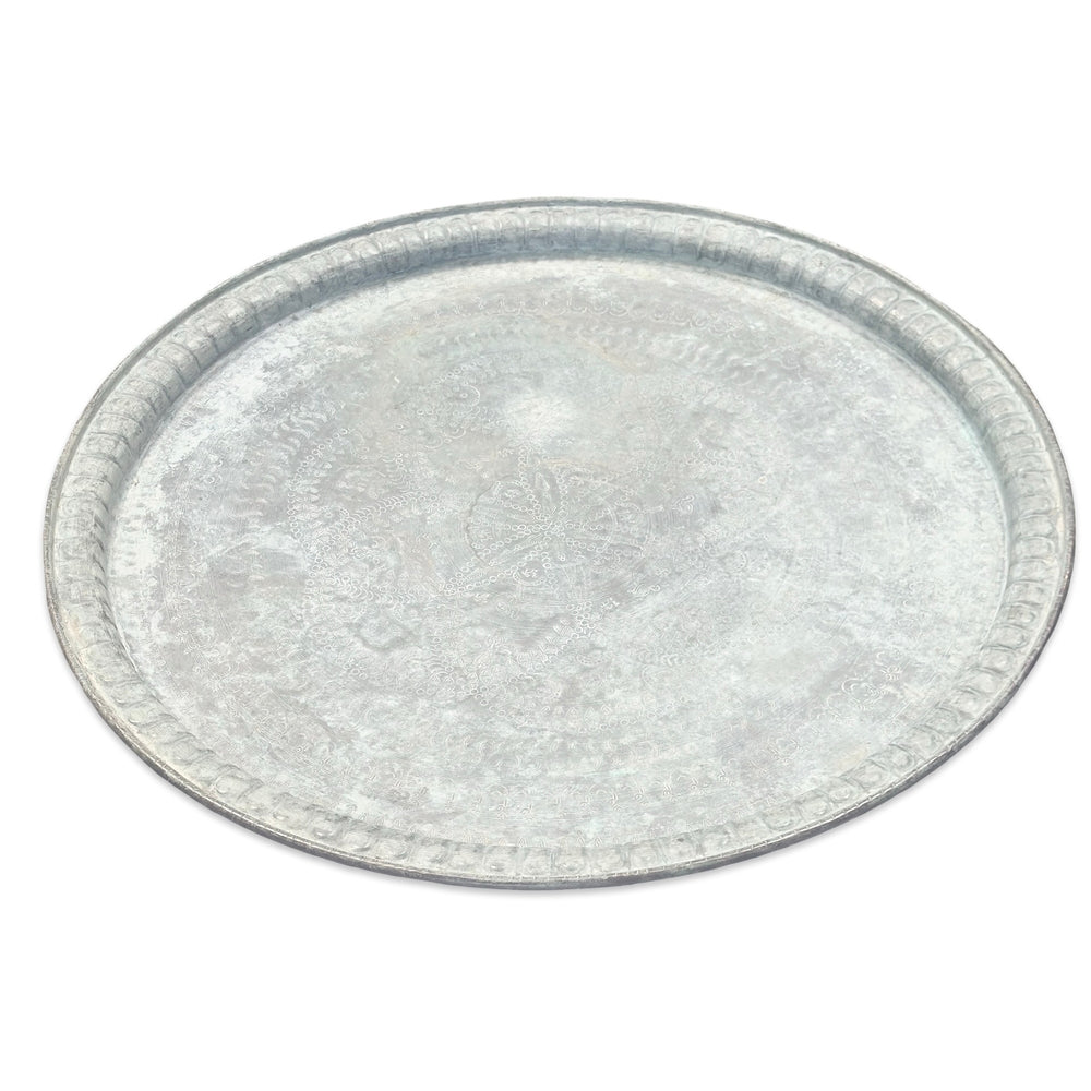 Antique Egyptian Copper Tray - Berbere Imports