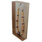 African Necklace In Custom Lucite Box - Berbere Imports