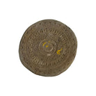 Vintage Indian Wooden Chapati Board With Carving - Round - Large - Berbere Imports