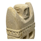 Indonesian Stone Mask On Stand - Berbere Imports