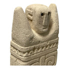 Indonesian Stone Mask On Stand - Berbere Imports
