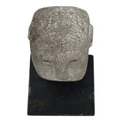 Indonesian Stone Mask On Stand - Berbere Imports