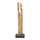 Indonesian Wooden Sculpture On Stand - Berbere Imports