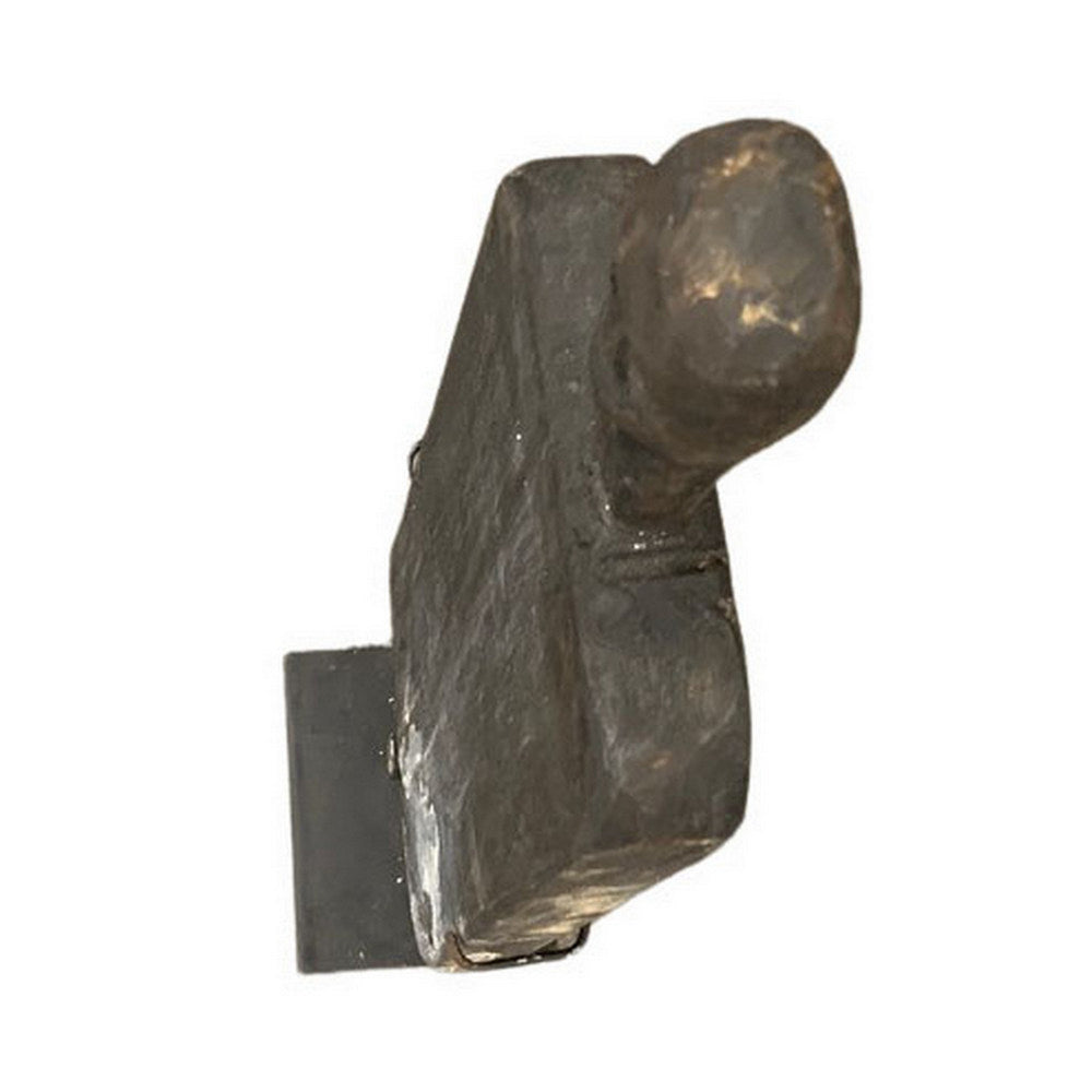 Primitive Wooden Figurine On Stand - Berbere Imports