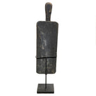 Primitive Wooden Figurine On Stand - Berbere Imports