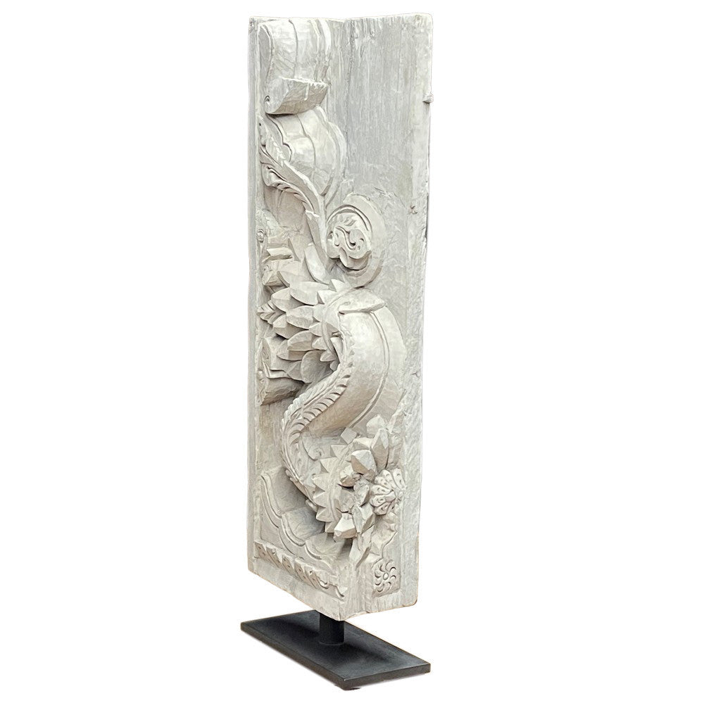 Wooden Carving On Custom Base - Berbere Imports