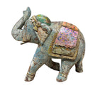 Vintage Wooden Elephant - Berbere Imports