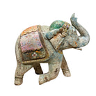 Vintage Wooden Elephant - Berbere Imports