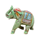 Vintage Wooden Elephant - Berbere Imports